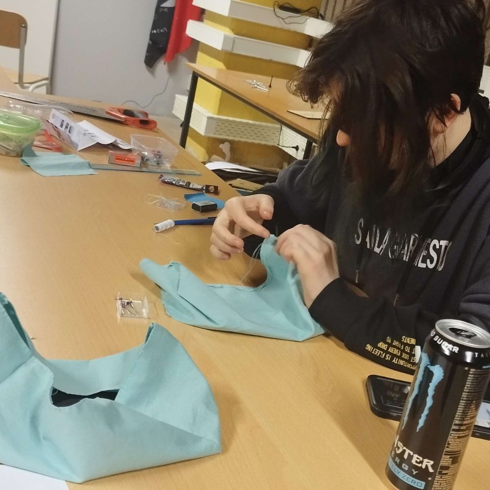 Photo de travail sur le projet